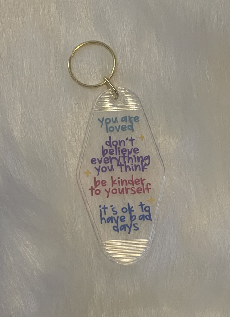 Affirmations Keychain