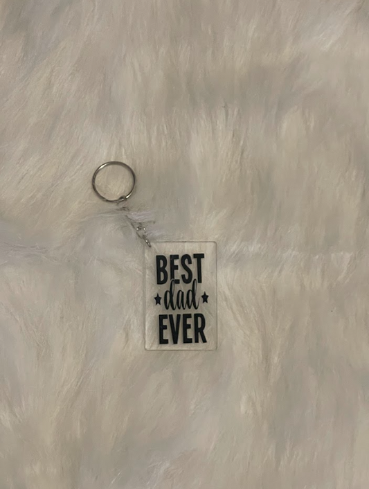 Best Dad Ever Keychain